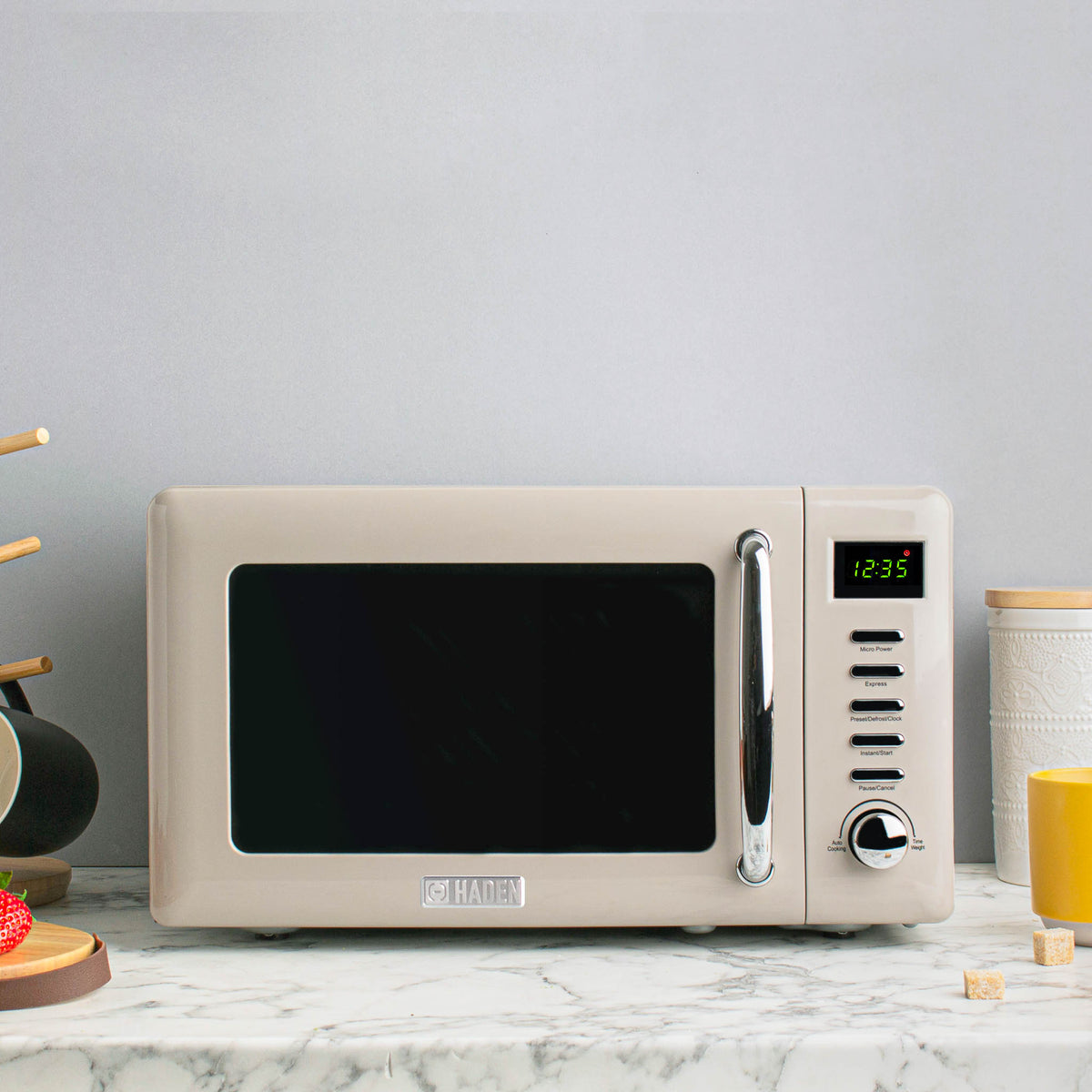 Dorchester Matte White Microwave – Hadenusa