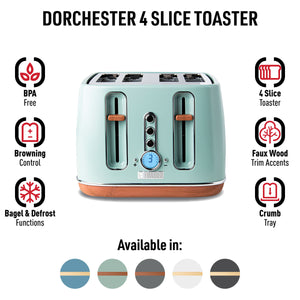 Dorchester Silt Green Toaster