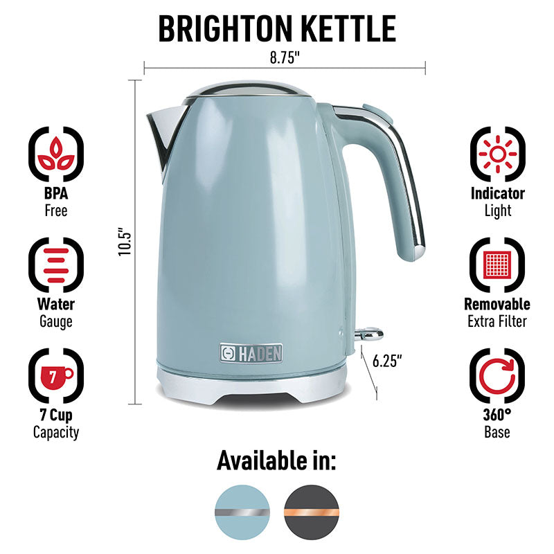 Brighton Sky Blue Electric Kettle - 75076