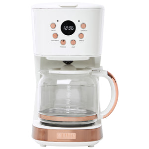 Haden Ivory & Copper Coffee Machine