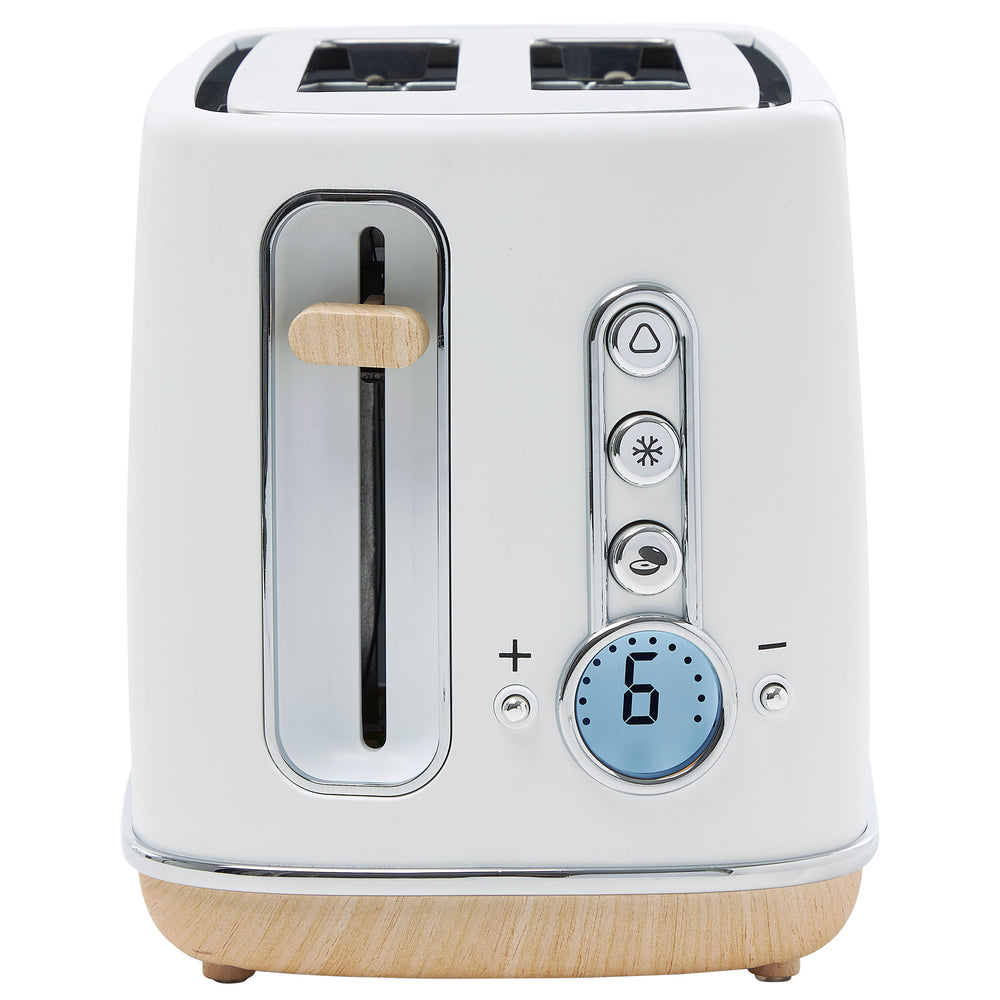 Dorchester 2 Slice Toaster Matte White