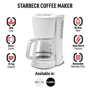 Starbeck Bright White Coffee Machine