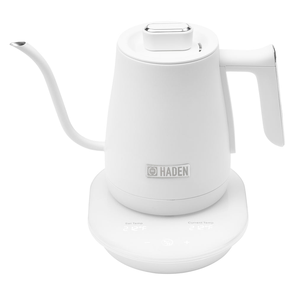 Gooseneck Electric Kettle, Ivory & Chrome - 75131