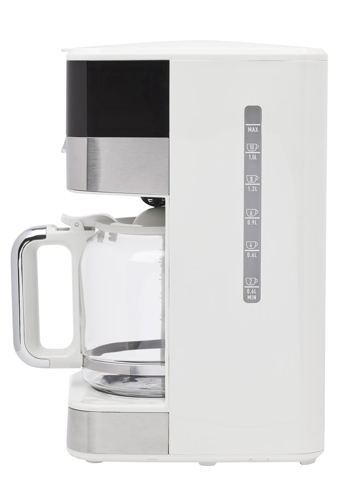 Quintessential Brew 12 Cup Coffee Maker Ivory & Chrome - 75133