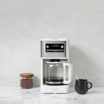 Generous Brew 14 Cup Coffee Maker Ivory & Chrome - 75137