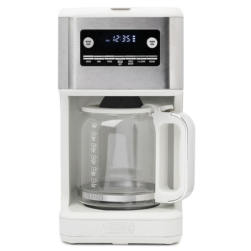 Generous Brew 14 Cup Coffee Maker Ivory & Chrome - 75137