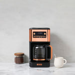 Generous Brew 14 Cup Coffee Maker Black & Copper - 75139