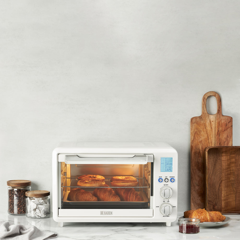 Toaster Oven, Ivory & Chrome - 75146