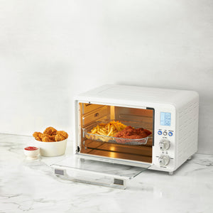 Toaster Oven, Ivory & Chrome - 75146