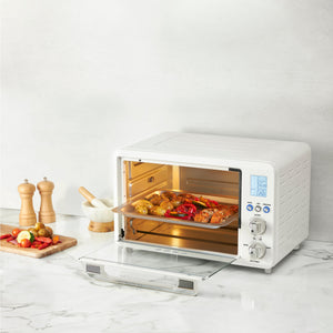 Toaster Oven, Ivory & Chrome - 75146