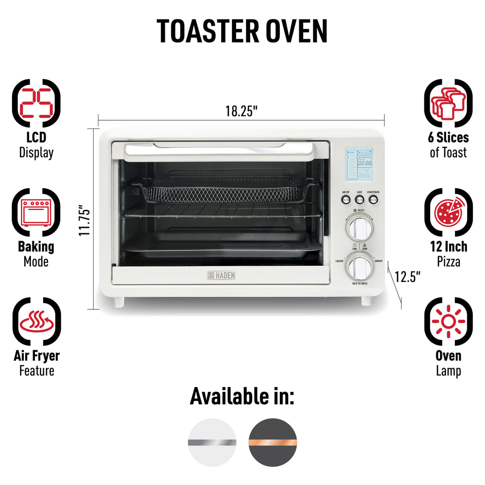 Toaster Oven, Ivory & Chrome - 75146