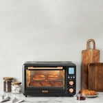 Toaster Oven, Black & Copper - 75148