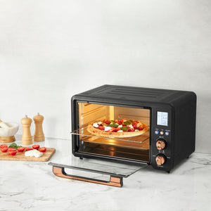 Toaster Oven, Black & Copper - 75148