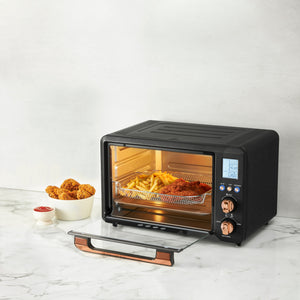 Toaster Oven, Black & Copper - 75148