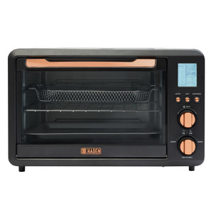 Toaster Oven, Black & Copper - 75148