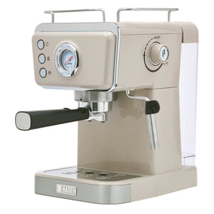 Barista Brew Espresso Coffee Machine, Putty & Chrome - 75156