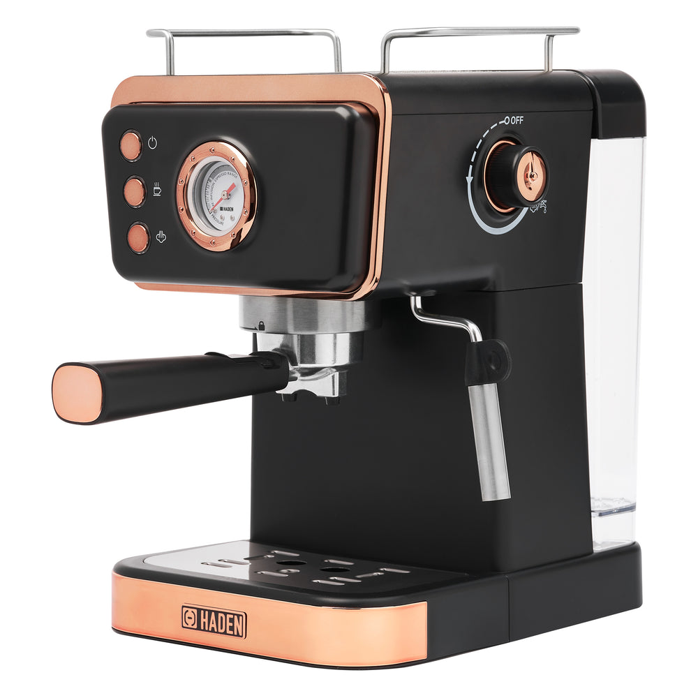 Barista Brew Espresso Coffee Machine, Black & Copper - 75157