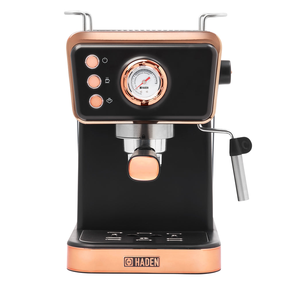 Barista Brew Espresso Coffee Machine, Black & Copper - 75157