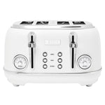 Chelsea 4-Slice Toaster, Ivory & Chrome, 75165