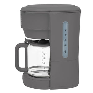 Chelsea Coffee Maker, Grey & Chrome - 75166