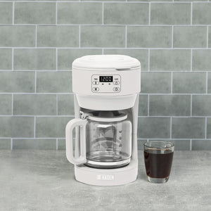 Chelsea Coffee Maker, Ivory & Chrome - 75167