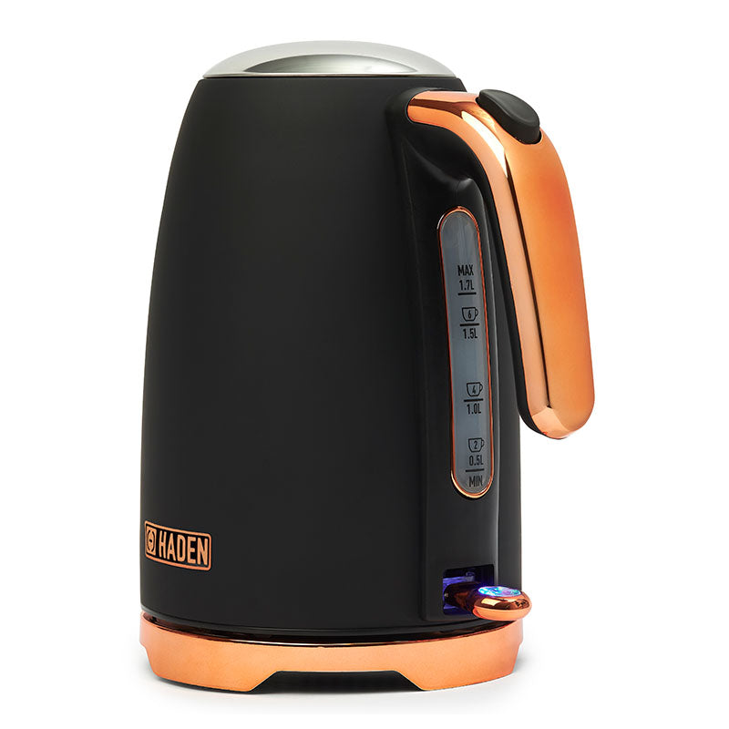 Brighton Black & Copper Electric Kettle - 75185