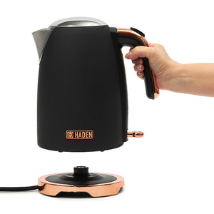 Brighton Black & Copper Electric Kettle - 75185