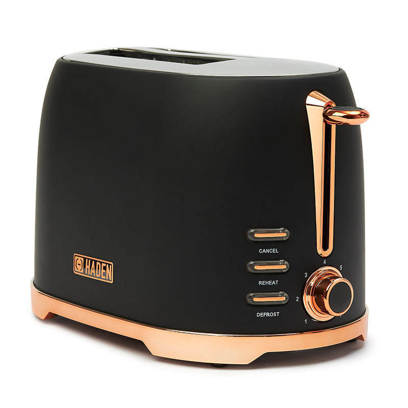 Brighton Black & Copper 2-Slice Toaster - 75186