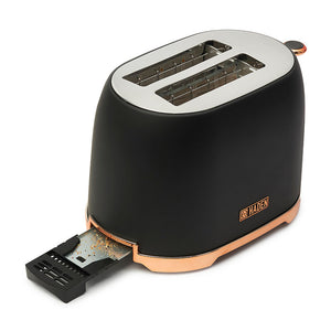 Brighton Black & Copper 2-Slice Toaster - 75186