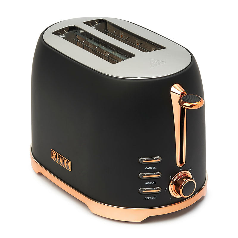 Brighton Black & Copper 2-Slice Toaster - 75186