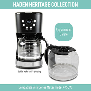 Heritage Carafe, Black & Chrome - 75490