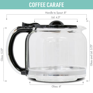 Heritage Carafe, Black & Chrome - 75490