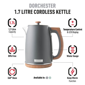 our goods Stainless Steel Water Kettle - Pebble Gray - Shop