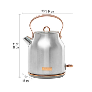 our goods Stainless Steel Water Kettle - Pebble Gray
